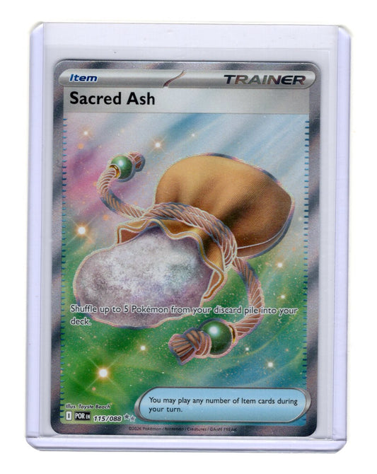 Pokemon Perfect Order Sacred Ash Card Ultra Rare  #115/088