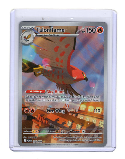 ME03: Perfect Order Talonflame Card Holo #091/088