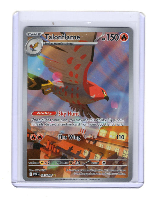 ME03: Perfect Order Talonflame Card Holo #091/088