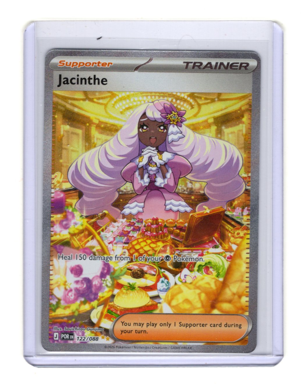 Pokemon Perfect Order Jacinthe Card  #122/088