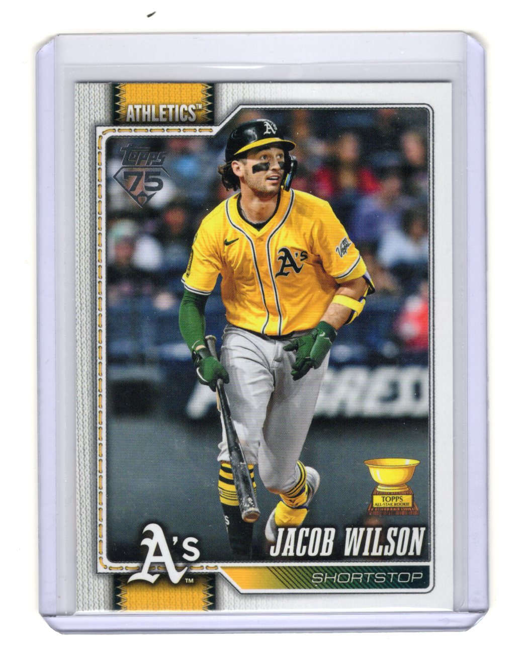 2026 Topps Jacob Wilson Card Athletics #240