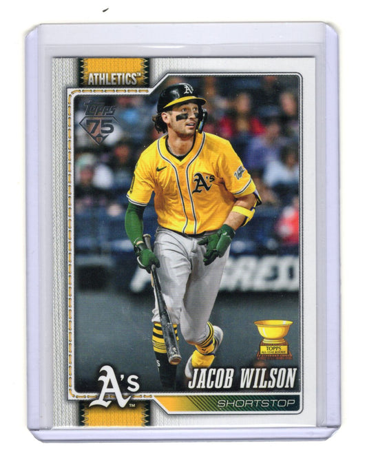 2026 Topps Jacob Wilson Card Athletics #240