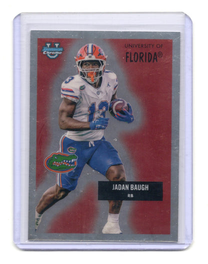 2025 Bowman University Chrome Jadan Baugh Card 1955 Bowman Football Florida