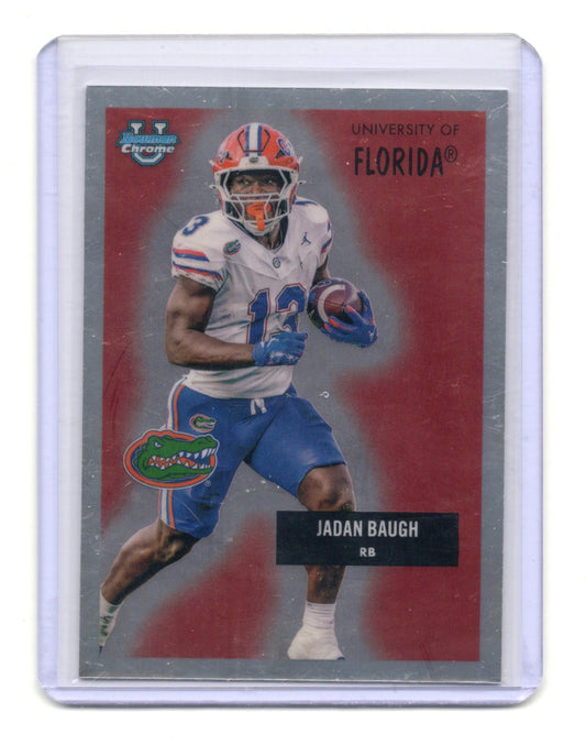 2025 Bowman University Chrome Jadan Baugh Card 1955 Bowman Football Florida