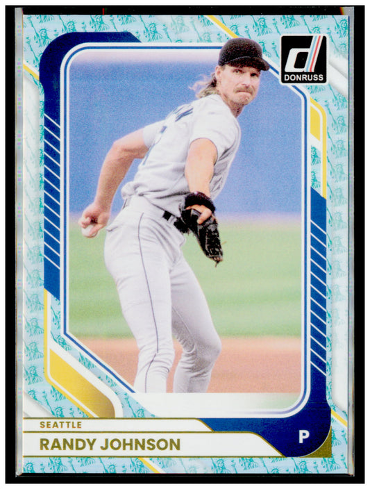 2026 Donruss Randy Johnson Liberty Foil #23 Seattle Mariners HOF