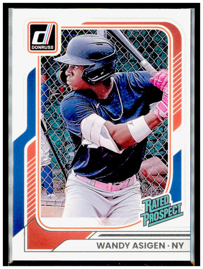 2026 Donruss Wandy Asigen Card New York Mets #170