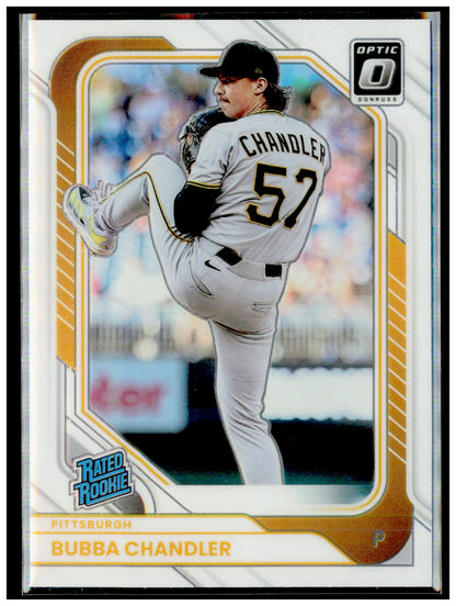 2026 Donruss Bubba Chandler Card Optic RC Pittsburgh Pirates #5