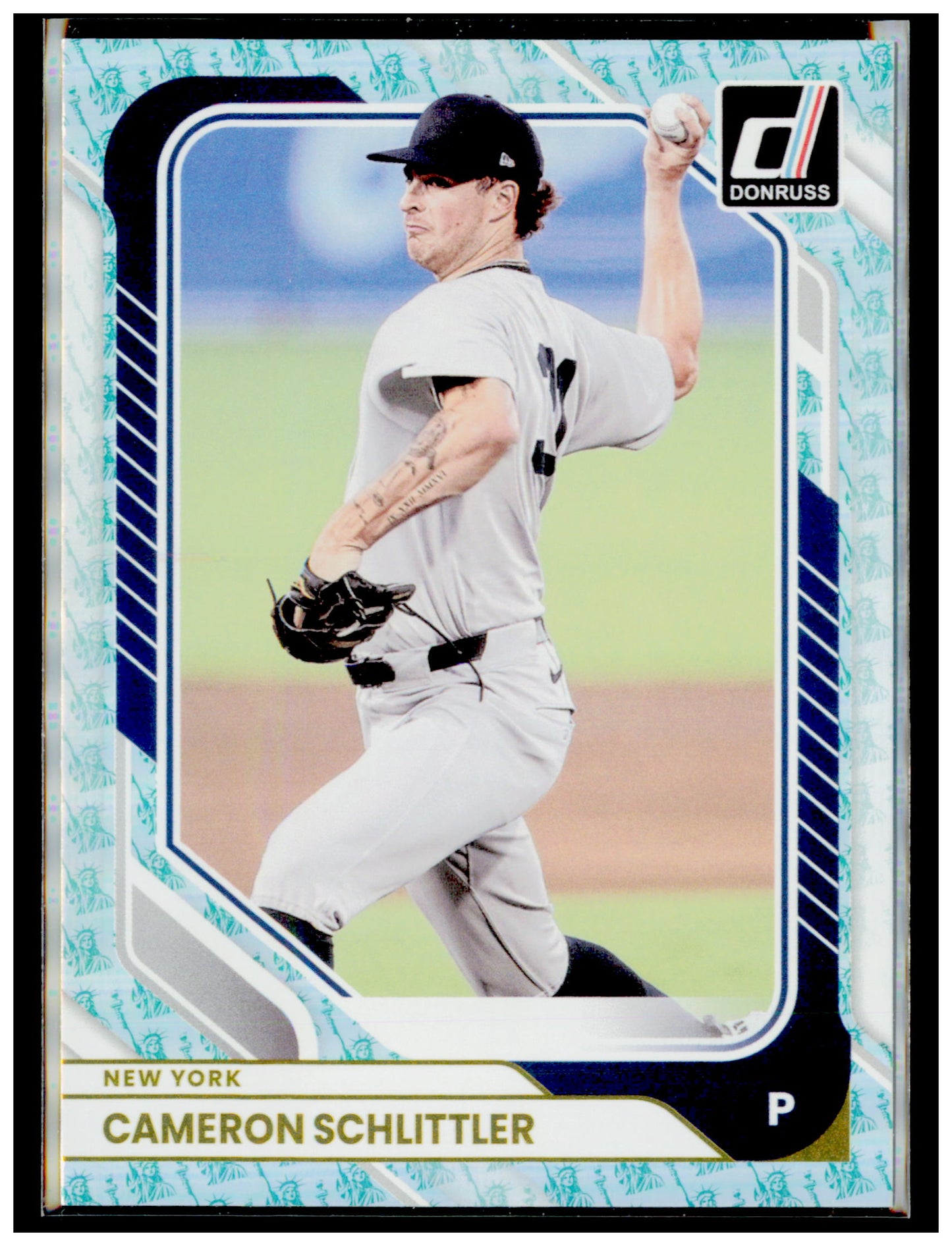 2026 Donruss Cameron Schlittler Card Liberty RC New York Yankees #97