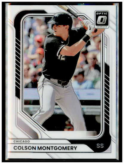 2026 Donruss Colson Montgomery Card Optic RC Chicago White Sox #87