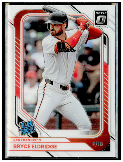 2026 Donruss Bryce Eldridge Card Optic RC San Francisco Giants #46