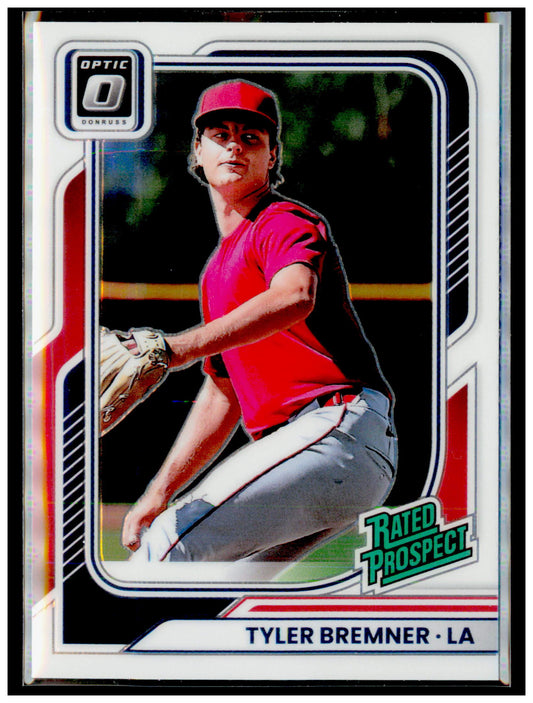 2026 Donruss Tyler Bremner Card Optic Los Angeles Angels #177