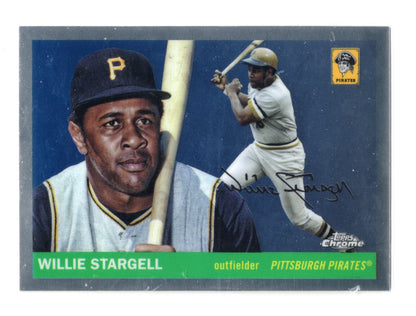 2025 Topps Chrome Platinum Willie Stargell Card Pittsburgh Pirates #421
