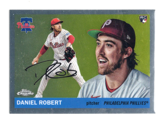 2025 Topps Chrome Platinum Daniel Robert Card RC Philadelphia Phillies #250