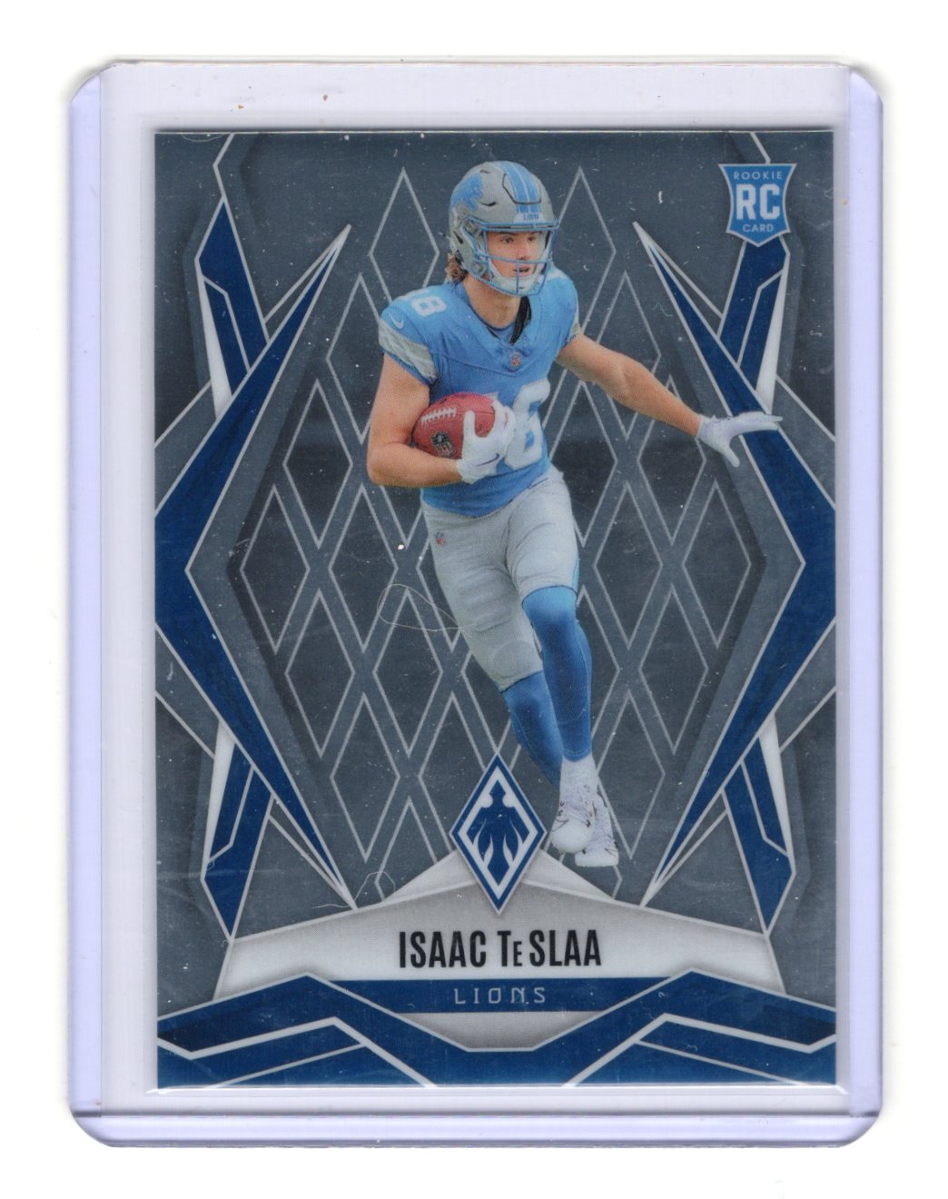 2025 Panini Phoenix Isaac TeSlaa Card RC Detroit Lions #189