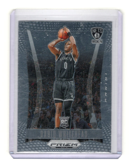 2023-24 Panini Prizm Deca Dariq Whitehead Rookie Card RC #169 Nets