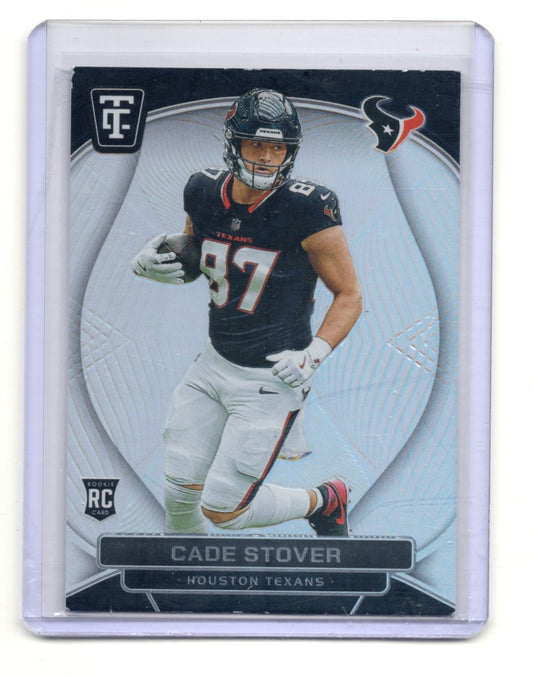 2024 Panini Totally Certified Cade Stover Card RC Houston Texans #112