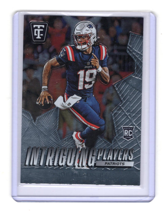 2024 Panini Totally Certified Joe Milton III Card Intriguing Players Patriots
