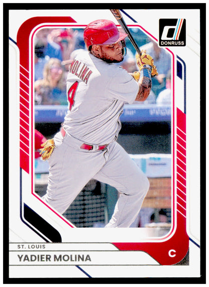 2026 Donruss Yadier Molina Card St. Louis Cardinals #47