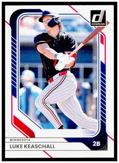 2026 Donruss Luke Keaschall Card Minnesota Twins #30