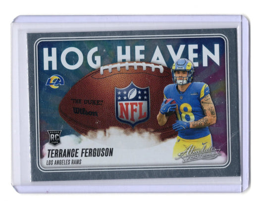 2025 Panini Absolute Terrance Ferguson Card Hog Heaven Los Angeles Rams #HH-TFN