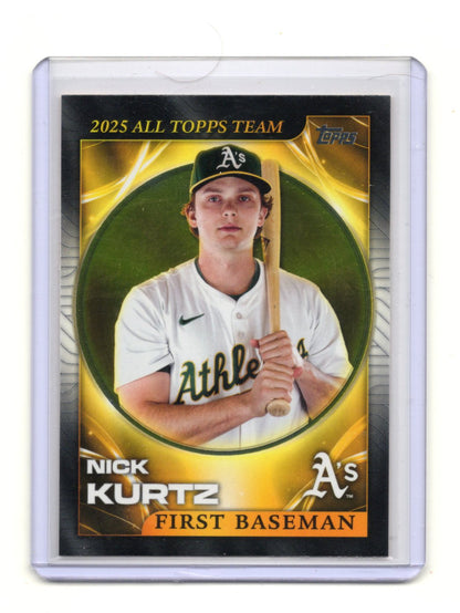 2026 Topps Nick Kurtz Card 2025 All Topps Team Athletics #ATT-2