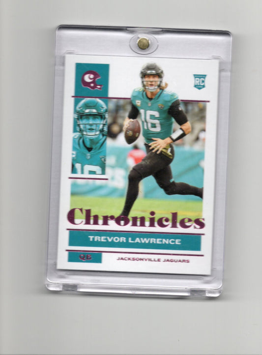 2021 Panini Chronicles Trevor Lawrence Card RC Jacksonville Jaguars #47