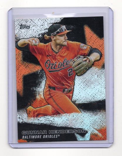 2026 Topps Gunnar Henderson Card Stars of MLB Baltimore Orioles #SMLB-11