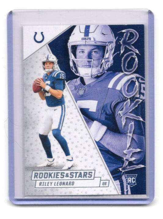 2025 Panini Rookies & Stars Riley Leonard Card Rookie Exclusive Indianapolis
