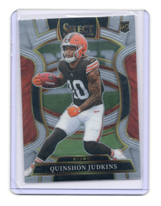 2025 Panini Select Quinshon Judkins Card Cleveland Browns #55