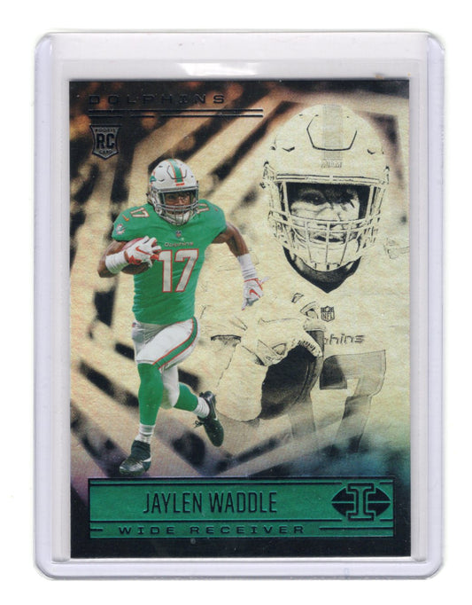 2021 Panini Illusions Jaylen Waddle Card Retail RC Miami Dolphins #66