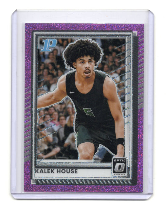 2025-26 Donruss Kalek House Card Optic Pink Glitter SN #/275