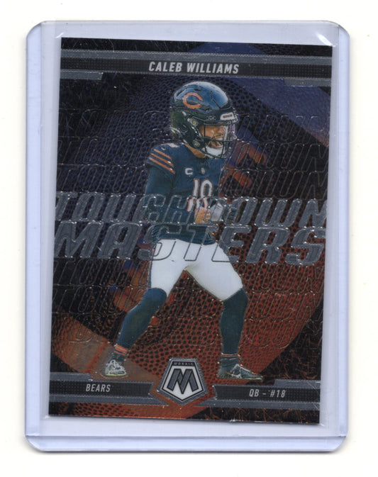 2025 Panini Mosaic Caleb Williams Card Touchdown Masters Chicago Bears #13