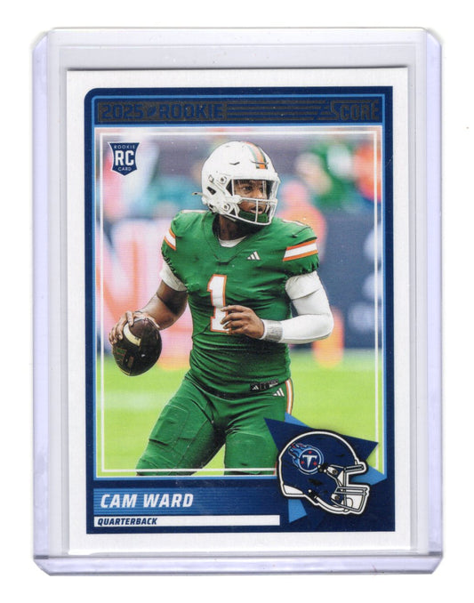 2025 Score Cam Ward Card Rookie Tennessee Titans #13