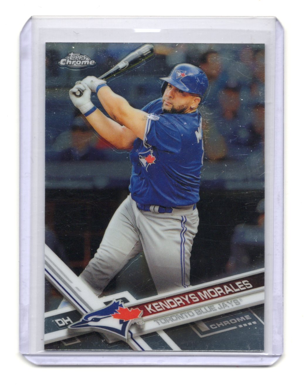 2017 Topps Chrome Update Kendrys Morales Card Toronto Blue Jays #HMT38
