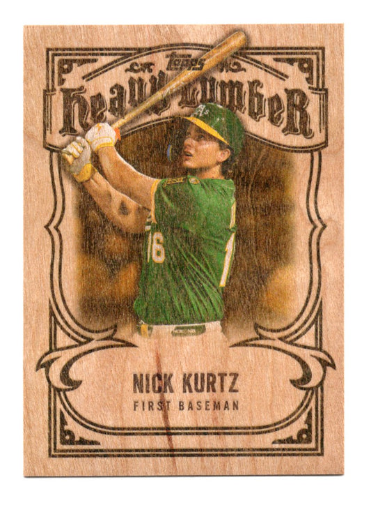2026 Topps Series 2 Nick Kurtz Heavy Lumber HL-24 Athletics SSP Case Hit
