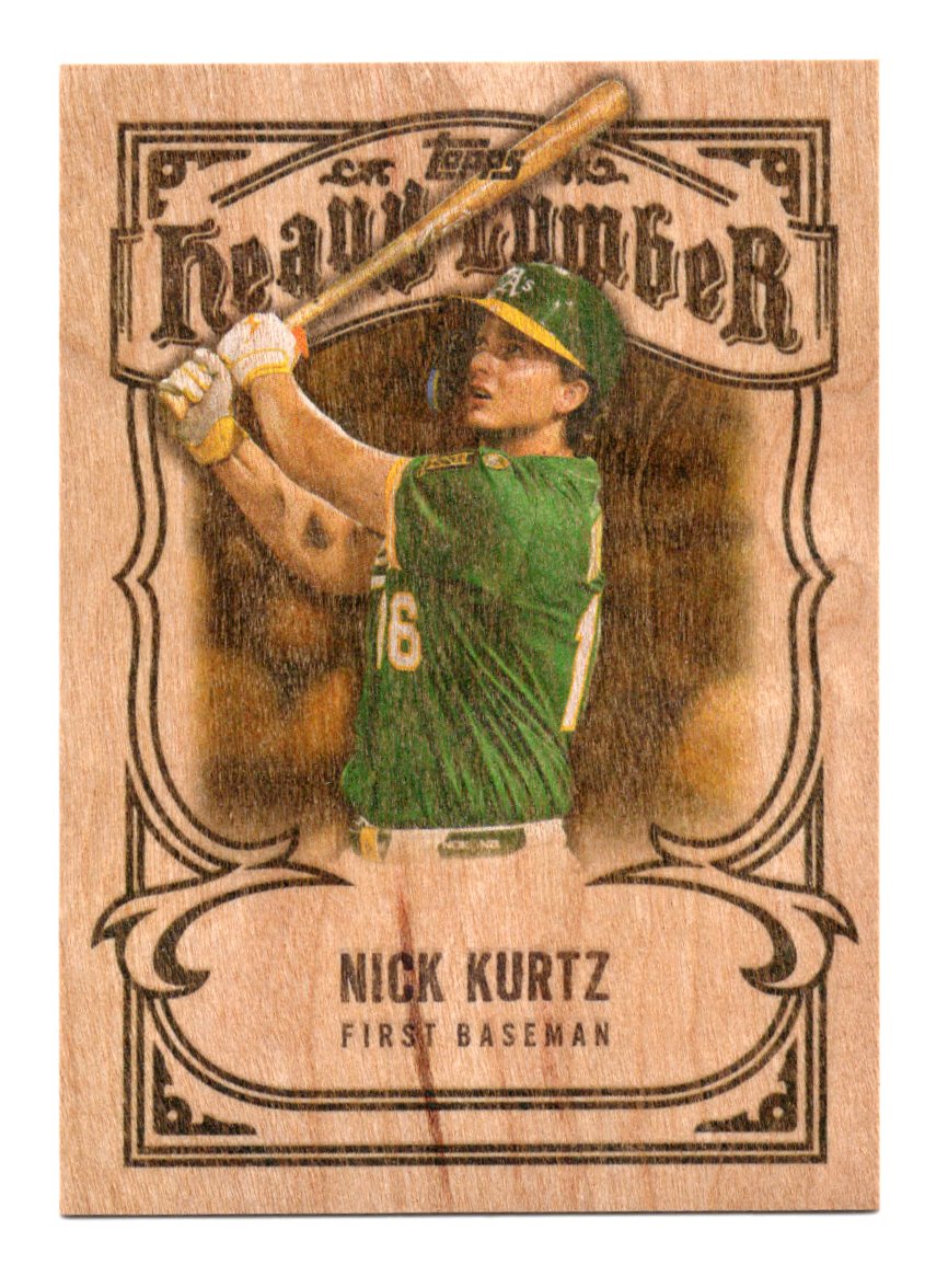 2026 Topps Series 2 Nick Kurtz Heavy Lumber HL-24 Athletics SSP Case Hit