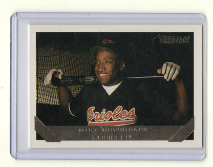 1993 Topps Mike Devereaux Card Baltimore Orioles #741