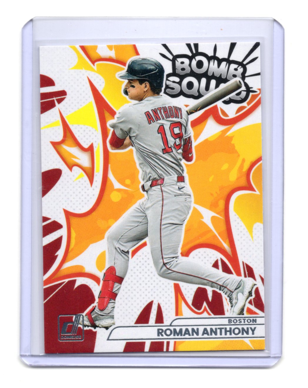 2026 Donruss Roman Anthony Card Bomb Squad Boston Red Sox #3