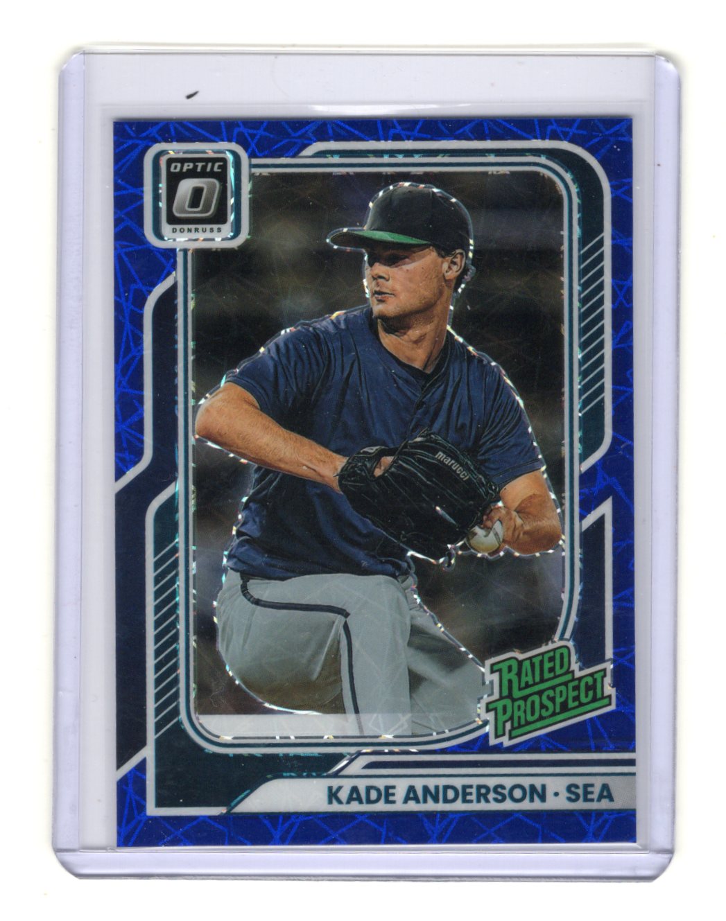 2026 Donruss Kade Anderson #198 Optic Blue Velocity Rated Prospect Mariners