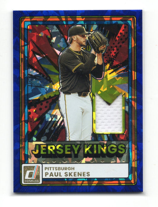 2026 Donruss Paul Skenes Card Jersey Kings Blue Ice Memorabilia Pirates