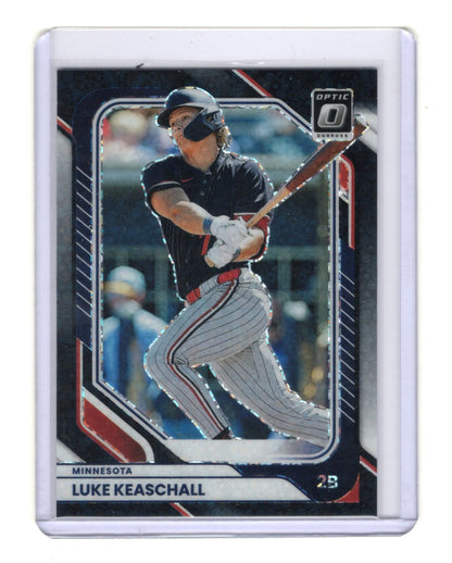 2026 Donruss Luke Keaschall Card Optic Circles Minnesota Twins #30