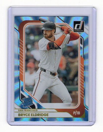2026 Donruss Bryce Eldridge Card Laser Rookie San Francisco Giants #/249