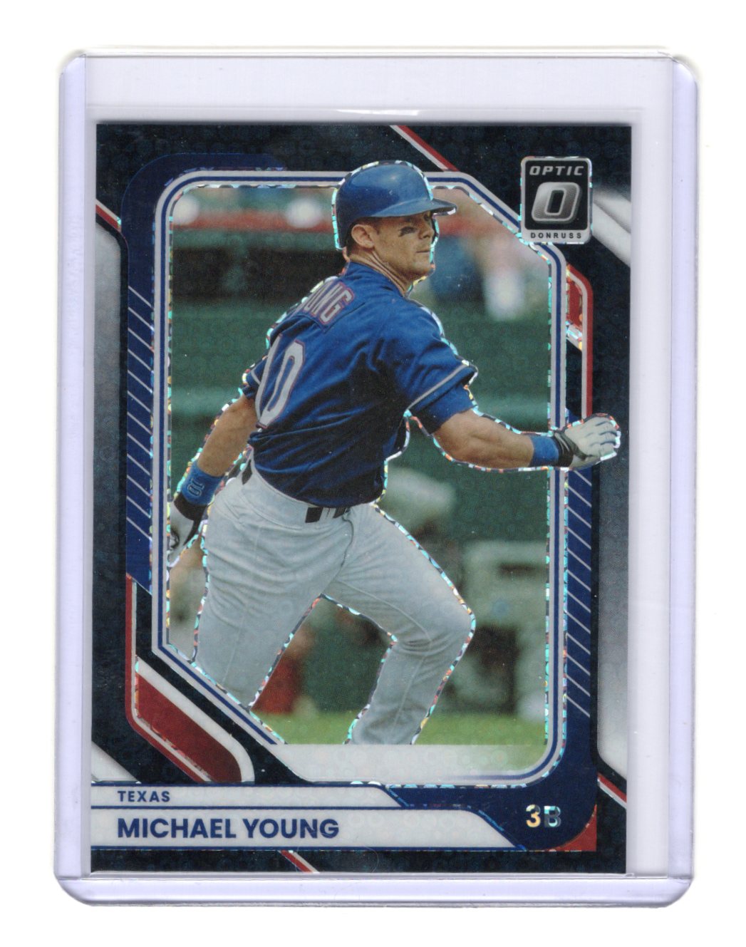 2026 Donruss Michael Young Card Optic Circles Texas Rangers #72