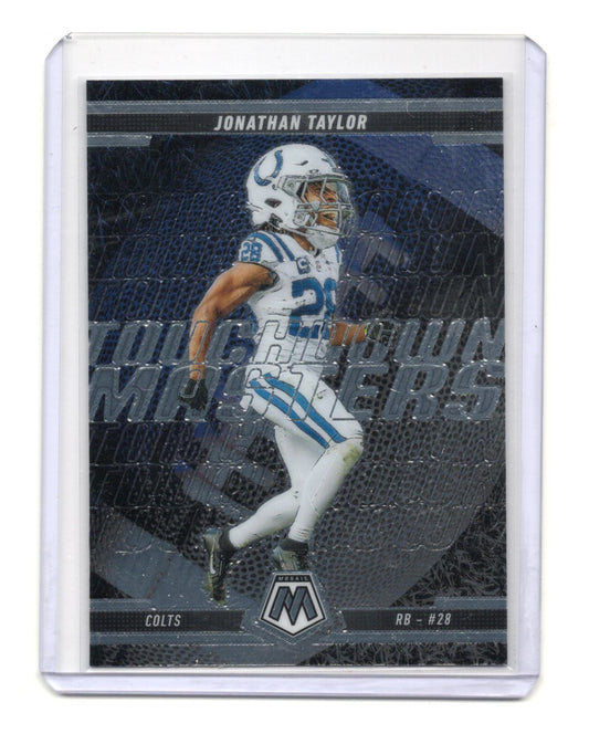 2025 Panini Mosaic Jonathan Taylor Card Touchdown Masters Indianapolis Colts #10