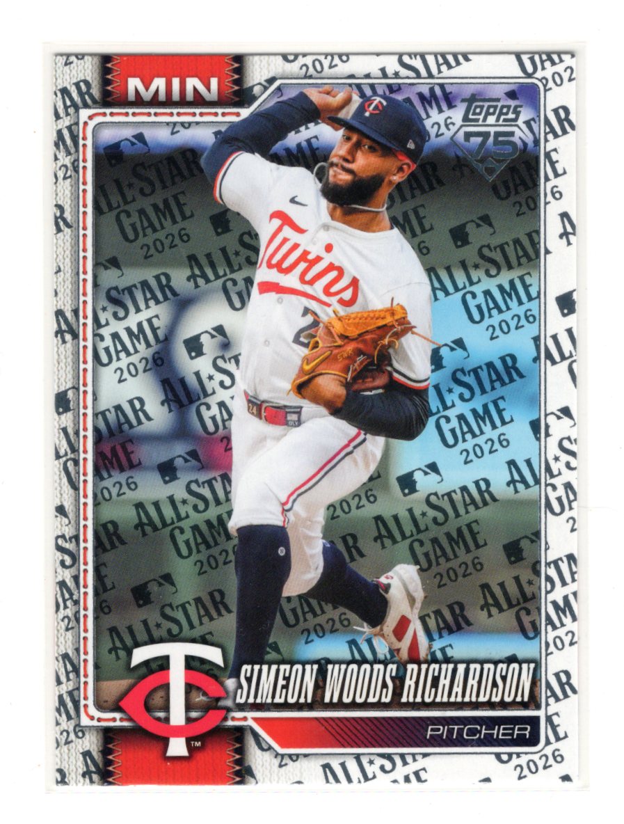 2026 Topps Series 2 Simeon Woods Richardson #512 Twins All-Star Logo Parallel