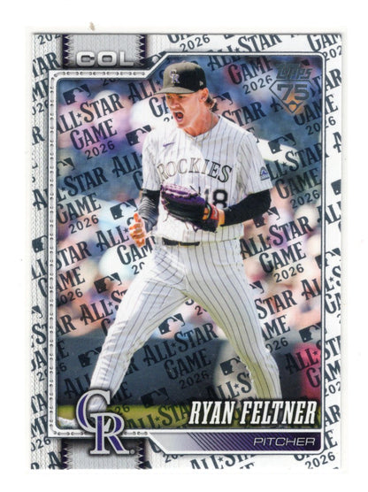 2026 Topps Series 2 Ryan Feltner #432 All Star Game Parallel Colorado Rockies