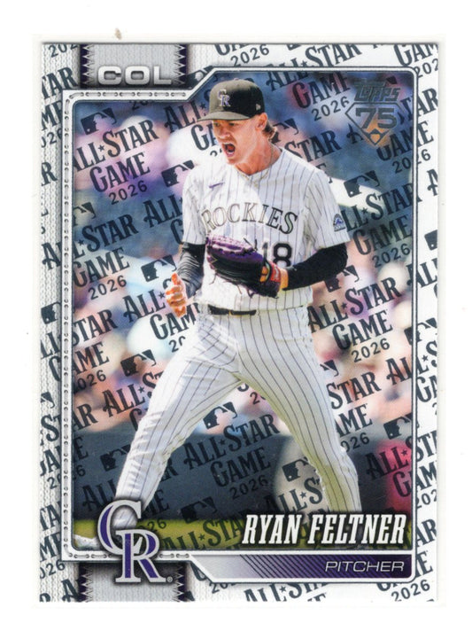 2026 Topps Series 2 Ryan Feltner #432 All Star Game Parallel Colorado Rockies