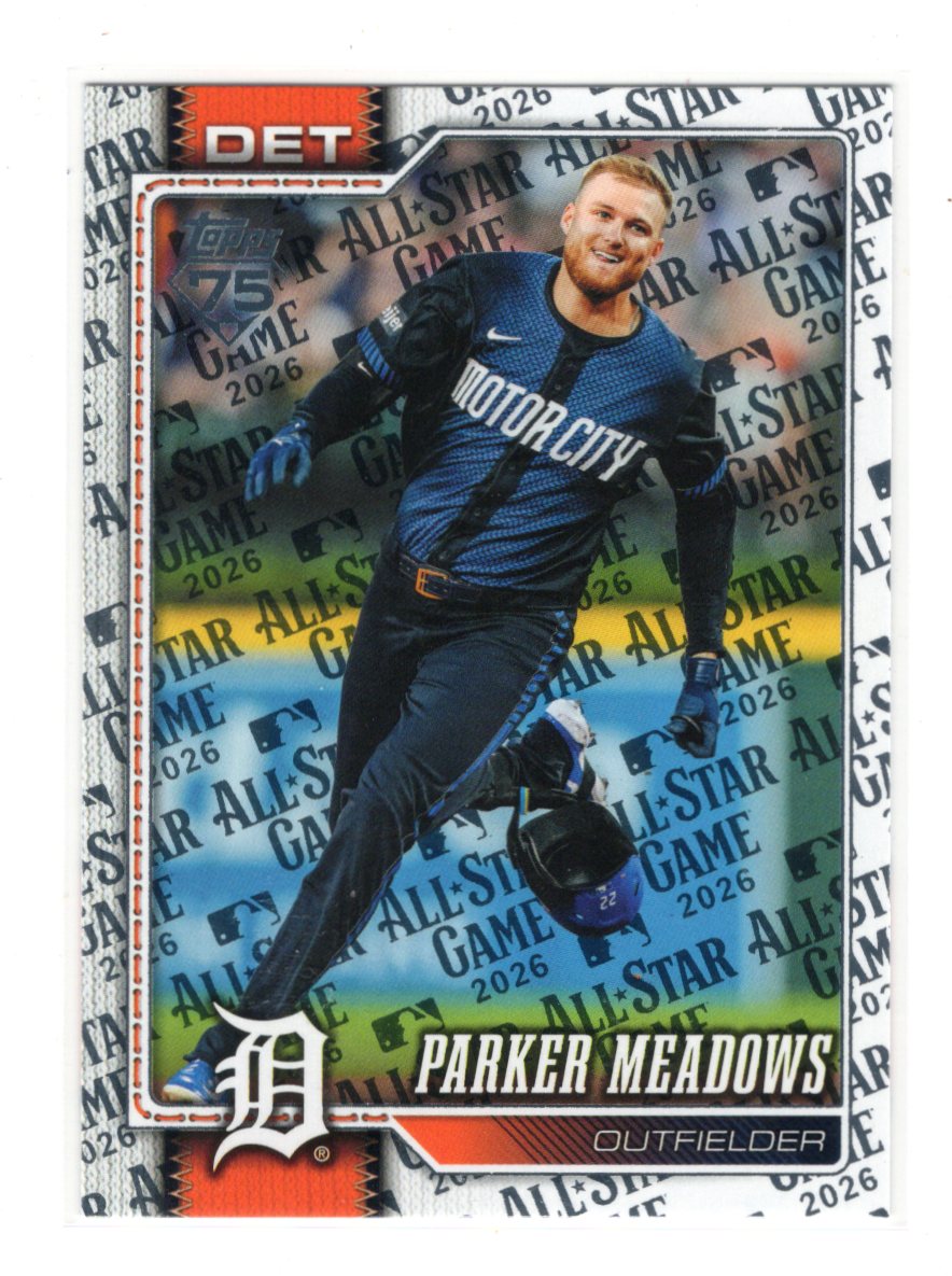 2026 Topps Series 2 Parker Meadows #404 All Star Game Parallel Detroit Tigers
