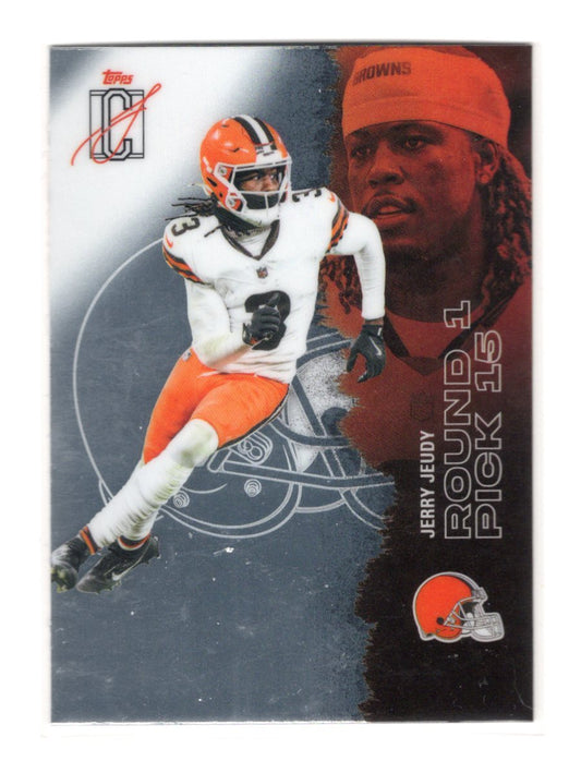 2025 Topps Signature Class Jerry Jeudy Card Chrome Cleveland Browns #70