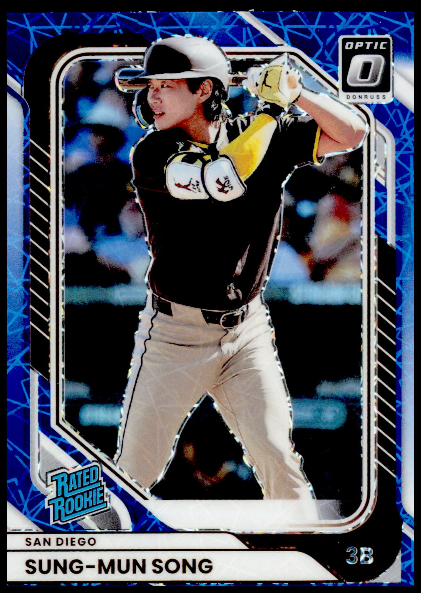 2026 Donruss Sung-Mun Song Card Optic Blue Velocity Rookie San Diego Padres #15
